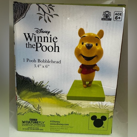 Disney Winnie the Pooh Bobblehead by CultureFly | Collectible Figure - Picture 1 of 6